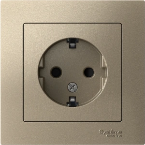 ATN000544 Systeme Electric Schneider Atlas Design цвет шампань