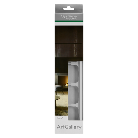 GAL330105 Systeme Electric Рамки Systeme Electric ArtGallery Pure