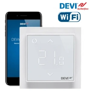 Терморегулятор Devireg Smart polar white (140F1140)