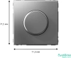 GAL000923 Systeme Electric Schneider Electric ArtGallery цвет сталь