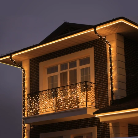 Светодиодный гибкий неон 220 В 9.6 Вт/м 120 Led/м 2835 IP67, односторонний теплый белый 3300 K, 50 м Elektrostandard Гибкий неон 220V 9,6W 120Led 2835 IP67 односторонний теплый белый, 50 м
