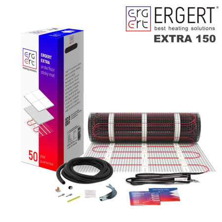 Нагревательный мат ERGERT Extra 150 - 9,0 кв.м. (ETME1501350)