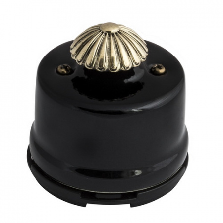 Светорегулятор 60-600W для наружного монтажа черный OP.DM.BL Salvador