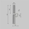Бра Maytoni Antic MOD302WL-02GR1