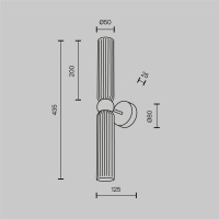 Бра Maytoni Antic MOD302WL-02W1