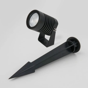 Ландшафтный светодиодный поворотный светильник Landscape IP54 Elektrostandard 043 FL LED черный