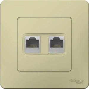 BLNIS045457 Systeme Electric Schneider Blanca цвет бежевый