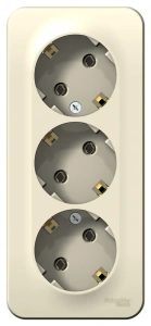 BLNRA010312 Systeme Electric Schneider Blanca накладной монтаж цвет молочный