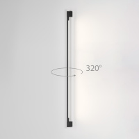 Светильник садово-парковый поворотный Argos 12W 4000K черный Elektrostandard 35121/D