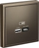 GAL000629 Systeme Electric Schneider Electric ArtGallery цвет мокко