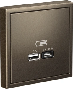 GAL000629 Systeme Electric Schneider Electric ArtGallery цвет мокко