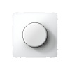 Светорегулятор (диммер) поворотно-нажимной Systeme Electric ArtGallery, LED, RC, 400Вт, лотос  GAL001323