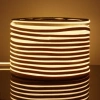 Светодиодный гибкий неон 220 В 9.6 Вт/м 120 Led/м 2835 IP67, односторонний теплый белый 3300 K, 50 м Elektrostandard Гибкий неон 220V 9,6W 120Led 2835 IP67 односторонний теплый белый, 50 м