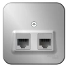 BLNIA045113 Systeme Electric Schneider Blanca накладной монтаж цвет алюминий