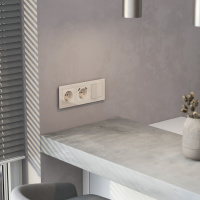 W1179543 + W1171501 Werkel Werkel механизмы акрил айвори