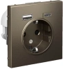 GAL000632 Systeme Electric Schneider Electric ArtGallery цвет мокко