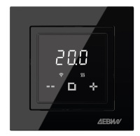 Терморегулятор ДЕВИ Classy Wi-Fi black (140F1069R)