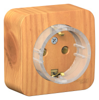 BLNRA110115 Systeme Electric Schneider Blanca накладной монтаж цвет ясень