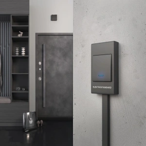 Звонок электромеханический 1M IP44 Elektrostandard DBQ26M WM черный