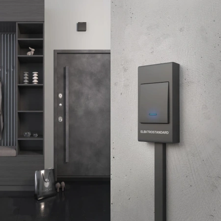 Звонок электромеханический 1M IP44 Elektrostandard DBQ26M WM черный