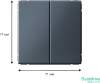 GAL000717 Systeme Electric Schneider Electric ArtGallery цвет грифель