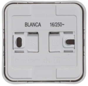 BLNRA011111 Systeme Electric Schneider Blanca накладной монтаж цвет белый