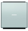Выключатель 1-клав. + подс. алюминий ABB Sky Niessen 2CLA810100A1001|2CLA850130A1301|2CLA819202A1001
