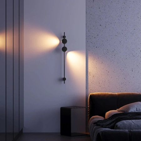 Cветильник настенный светодиодный Illume черный 3000K Elektrostandard 40154/LED