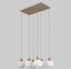 Подвесной светильник со стеклянными плафонами TK Lighting 11052 Ballo