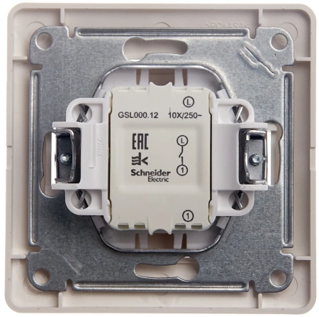 GSL000912 Systeme Electric Schneider Glossa молочный