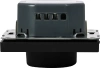GAL001023 Systeme Electric Schneider Electric ArtGallery цвет карбон