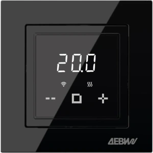 Терморегулятор ДЕВИ Classy Wi-Fi black (140F1069R)