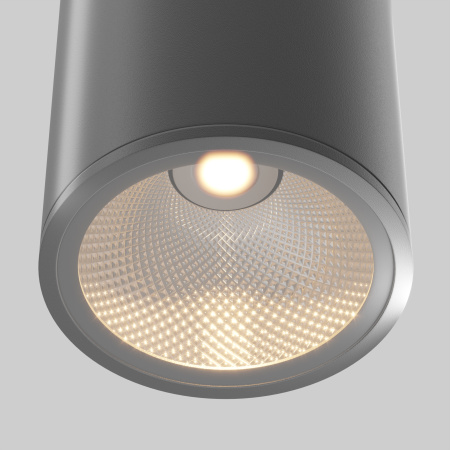Уличный потолочный светодиодный светильник Maytoni Bar O306CL-L12GF