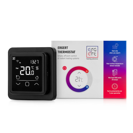 Терморегулятор Ergert FLOOR CONTROL 360 WI-FI black (ETR360W9005)