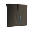 Выключатель 2-клав с подсветкой бронзовый Werkel W1120101 + W1129112