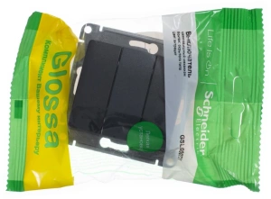 GSL000731 Systeme Electric Schneider Glossa антрацит