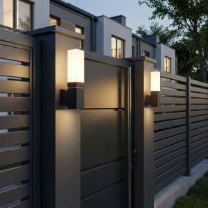 Уличный настенный светильник со светодиодами 1534 TECHNO LED 3000K чёрный Elektrostandard 1534 TECHNO LED