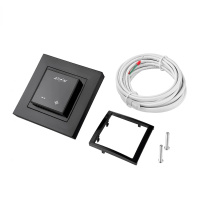 Терморегулятор ATOM Delta черный матовый