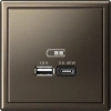 GAL000629 Systeme Electric Schneider Electric ArtGallery цвет мокко
