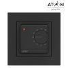 Терморегулятор ATOM Yota черный матовый (CN2393)