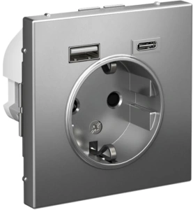 GAL000932 Systeme Electric Schneider Electric ArtGallery цвет сталь