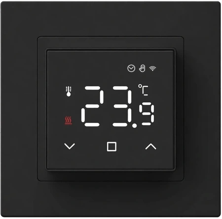 Терморегулятор Warmshtein FIT Wi-Fi черный (CN2765)