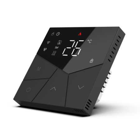 Терморегулятор Warmshtein Line Wi-Fi черный (CN2660)
