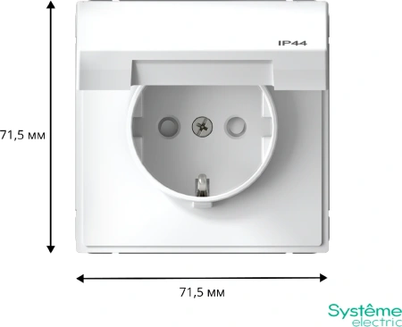 GAL440146S Systeme Electric Schneider Electric ArtGallery цвет белый