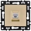 Розетка Ethernet RJ45 Cat.6, золотой Kollinger Asthetik AS-017GD