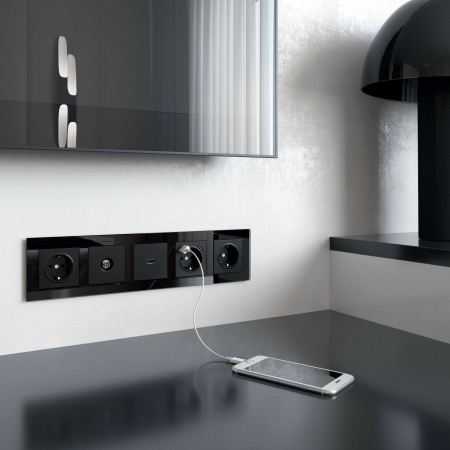 W1171508 Werkel Werkel механизмы черные матовые