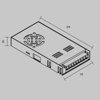 Блоки питания 48V 400W Maytoni 831011