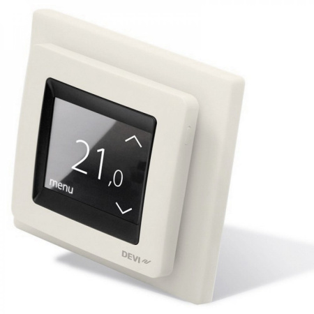Терморегулятор Devireg Touch pure white (140F1064)