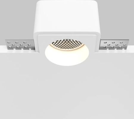 Встраиваемый светильник Maytoni Gyps Modern DL123-GU10-01-W