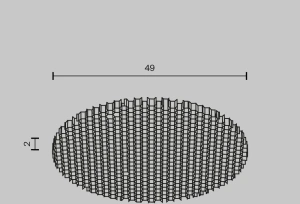 Светофильтр для светильника HoneyComb Maytoni Focus Led HoneyComb-D47